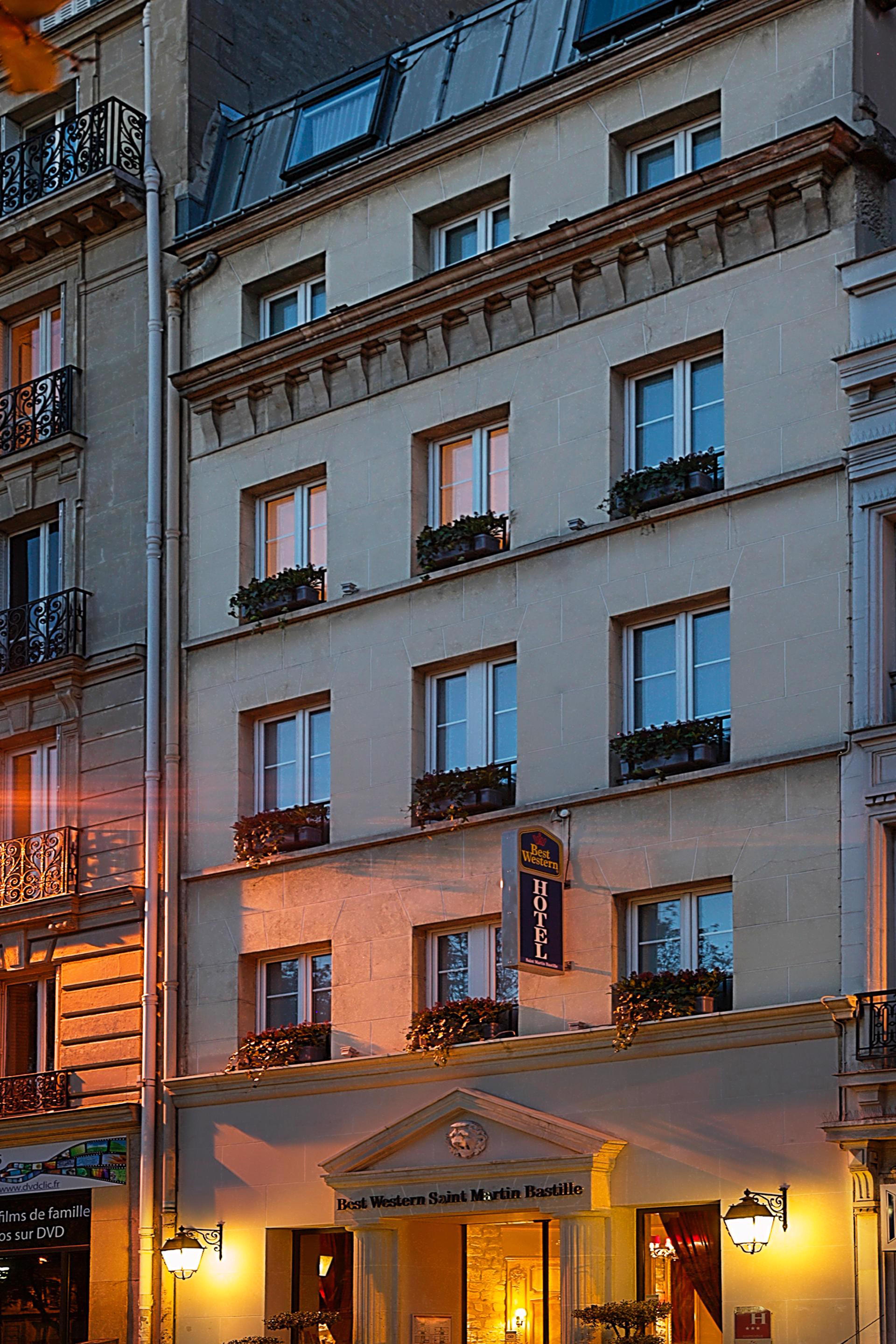 Hotel Saint Martin Bastille París Exterior foto